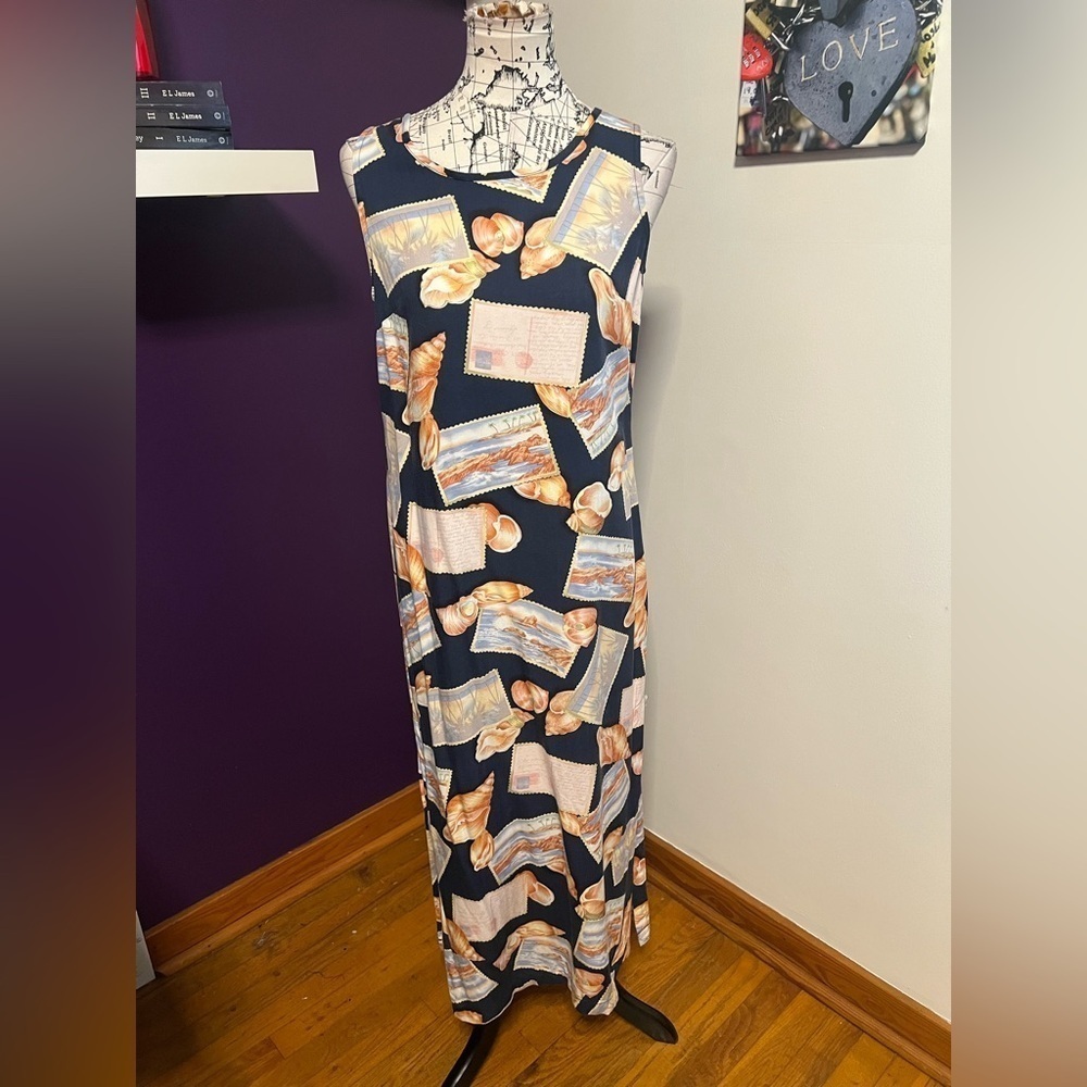 7 for $30 Caribbean Joe Sleeveless Linen Dress